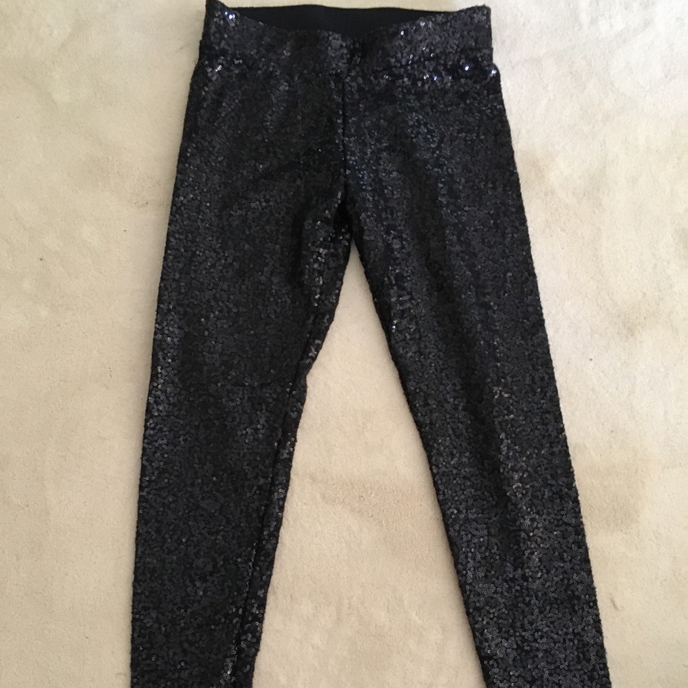 Victoria’s Secret Black sequined leggings